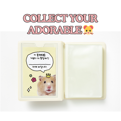 Hamster Mini Photo Album (40 Pockets)