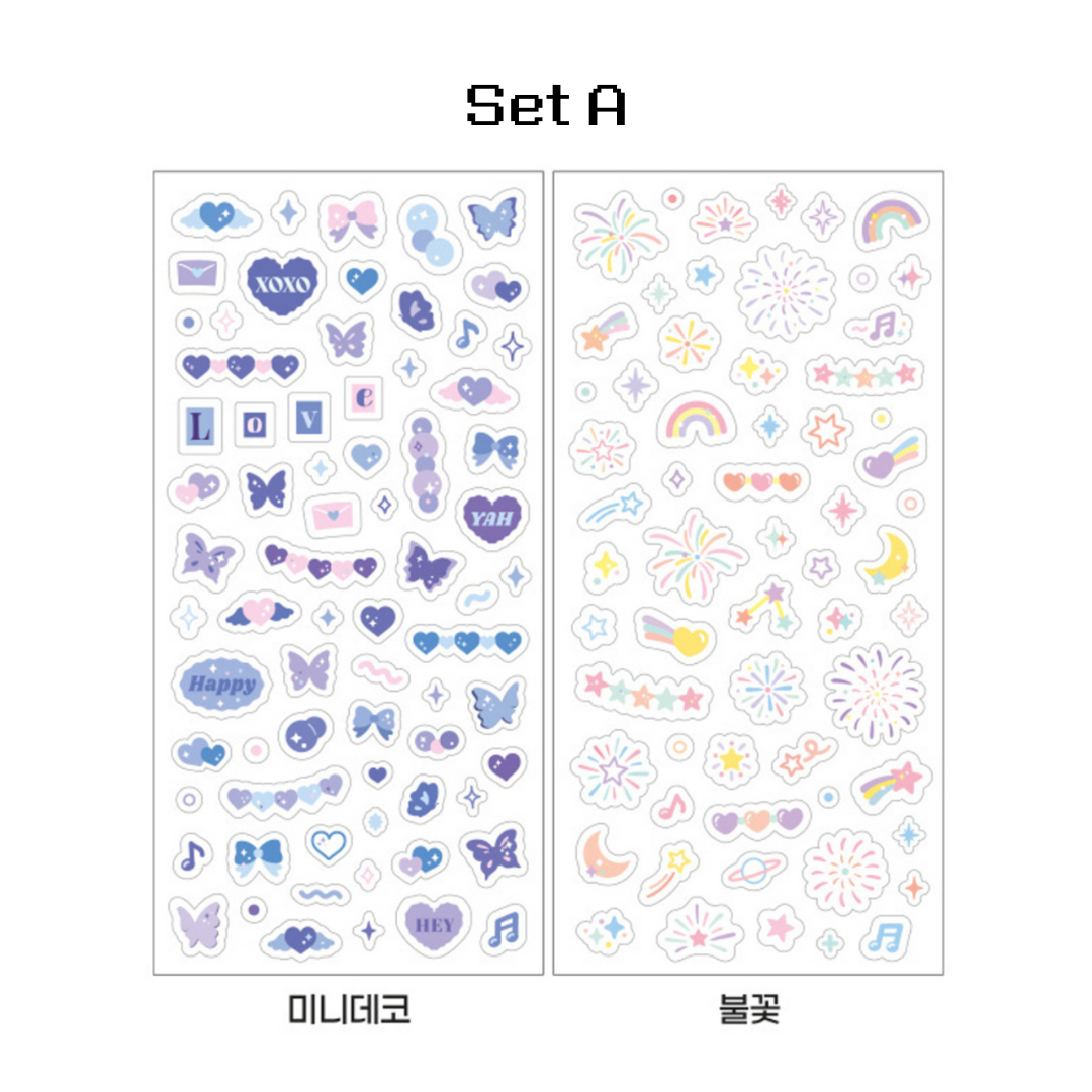 UV Seal Sticker Set (2 Sheets)