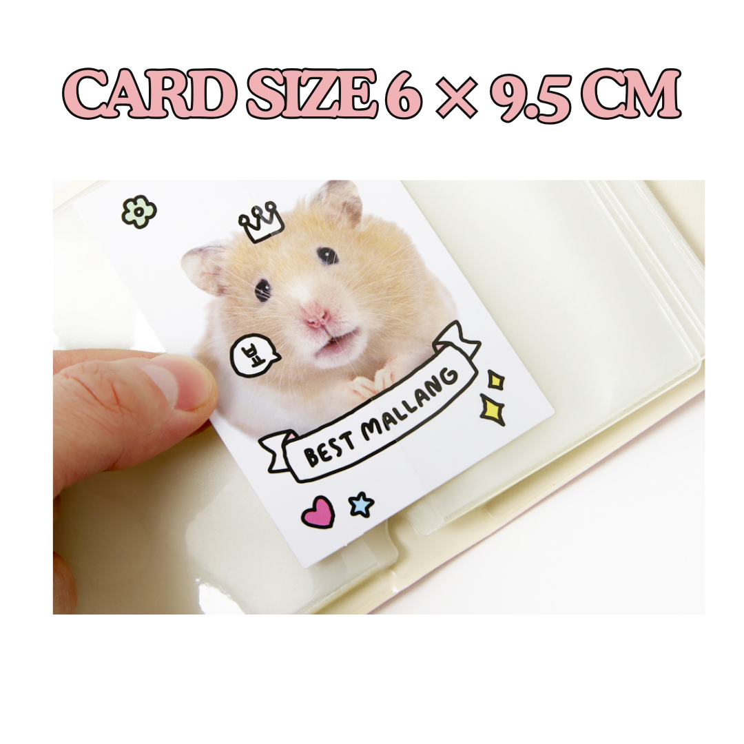 Hamster Mini Photo Album (40 Pockets)