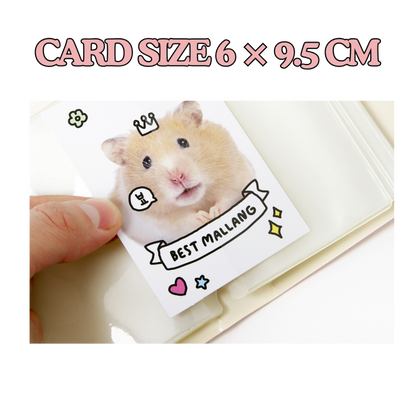 Hamster Mini Photo Album (40 Pockets)